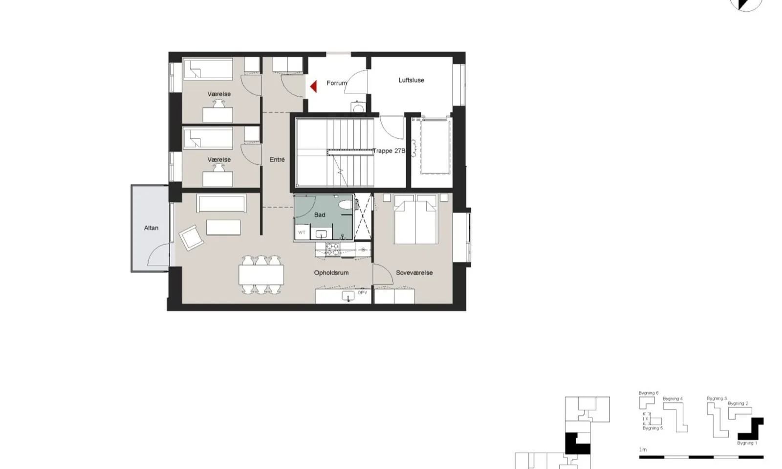 4-værelses lejlighed med elevator i 2300 København S billede 2