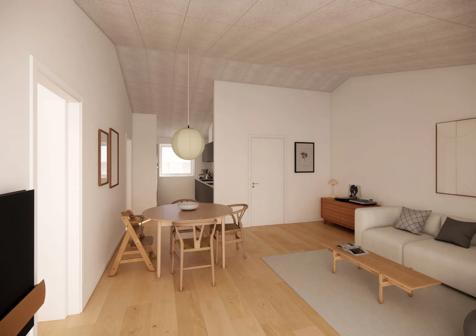 3-værelses rækkehus med terrasse i 9280 Storvorde billede 3