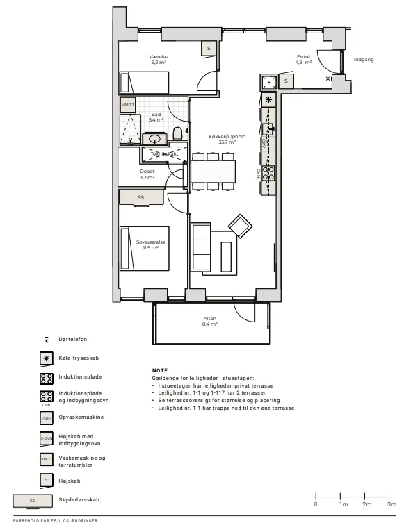 3-room apartment in 9400 Nørresundby image 3