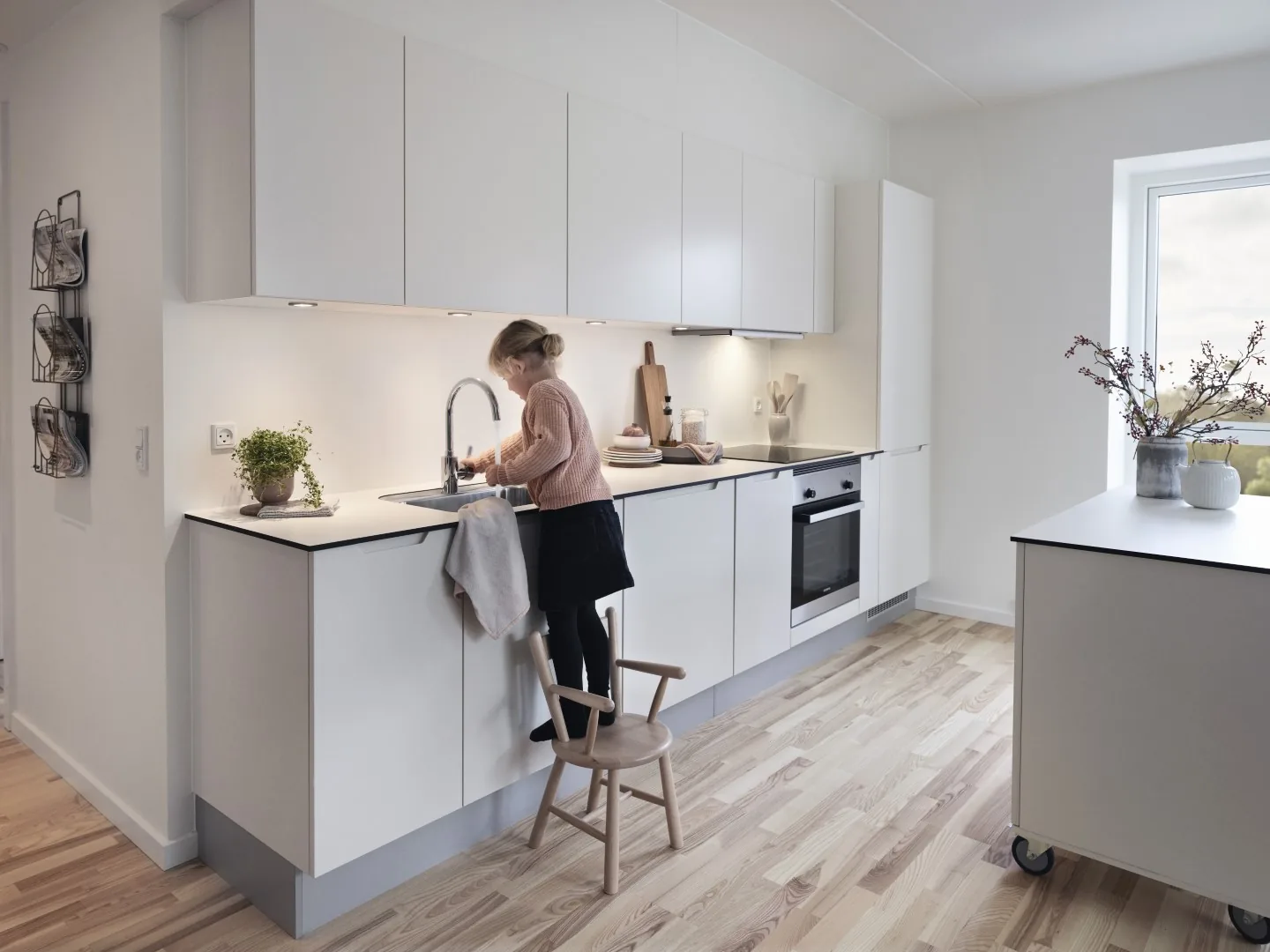 3-værelses lejlighed med altan i 3400 Hillerød