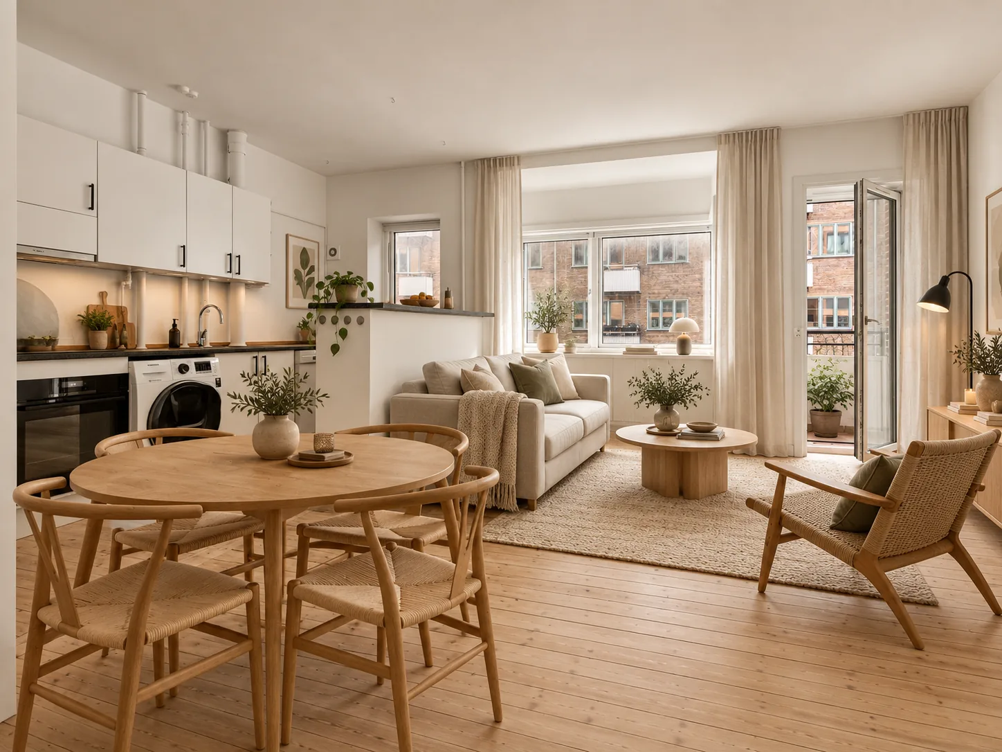 2-værelses lejlighed med altan i 2100 Østerbro
