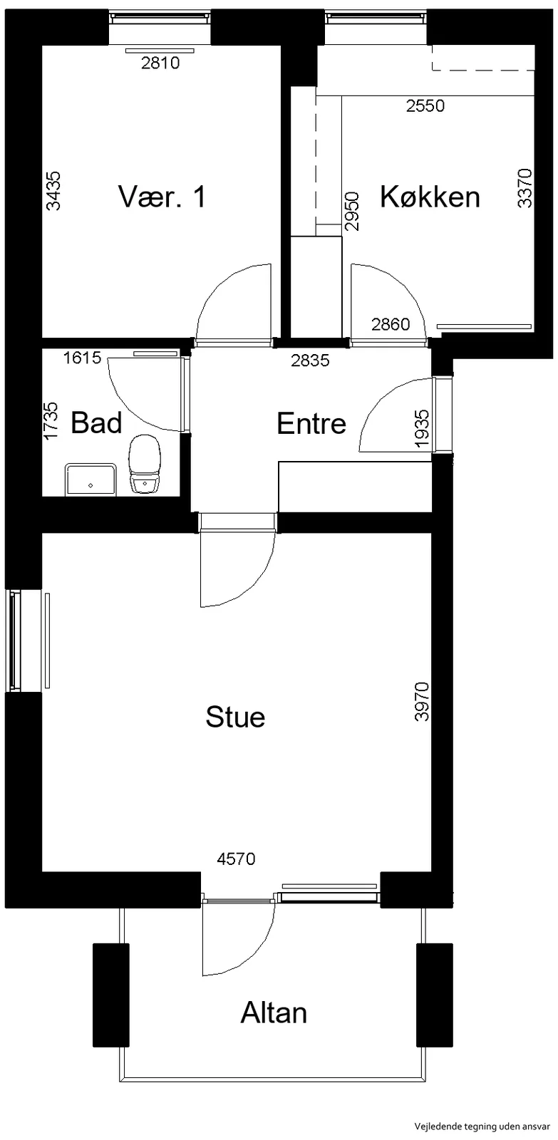 2-room apartment in 7800 Skive image 1