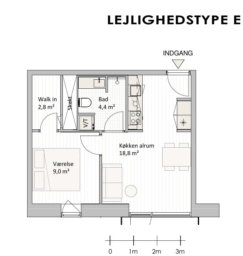 3-room apartment in 9000 Ålborg image 3
