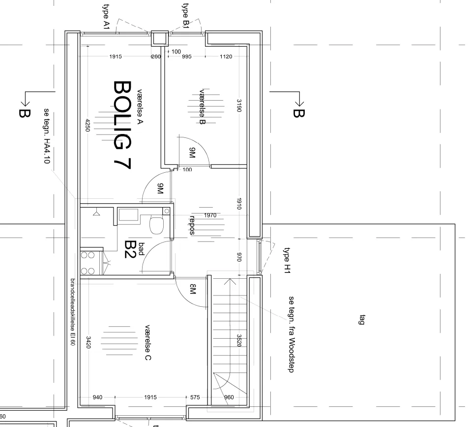 4-room townhouse with a terrace in 3490 Kvistgård image 6