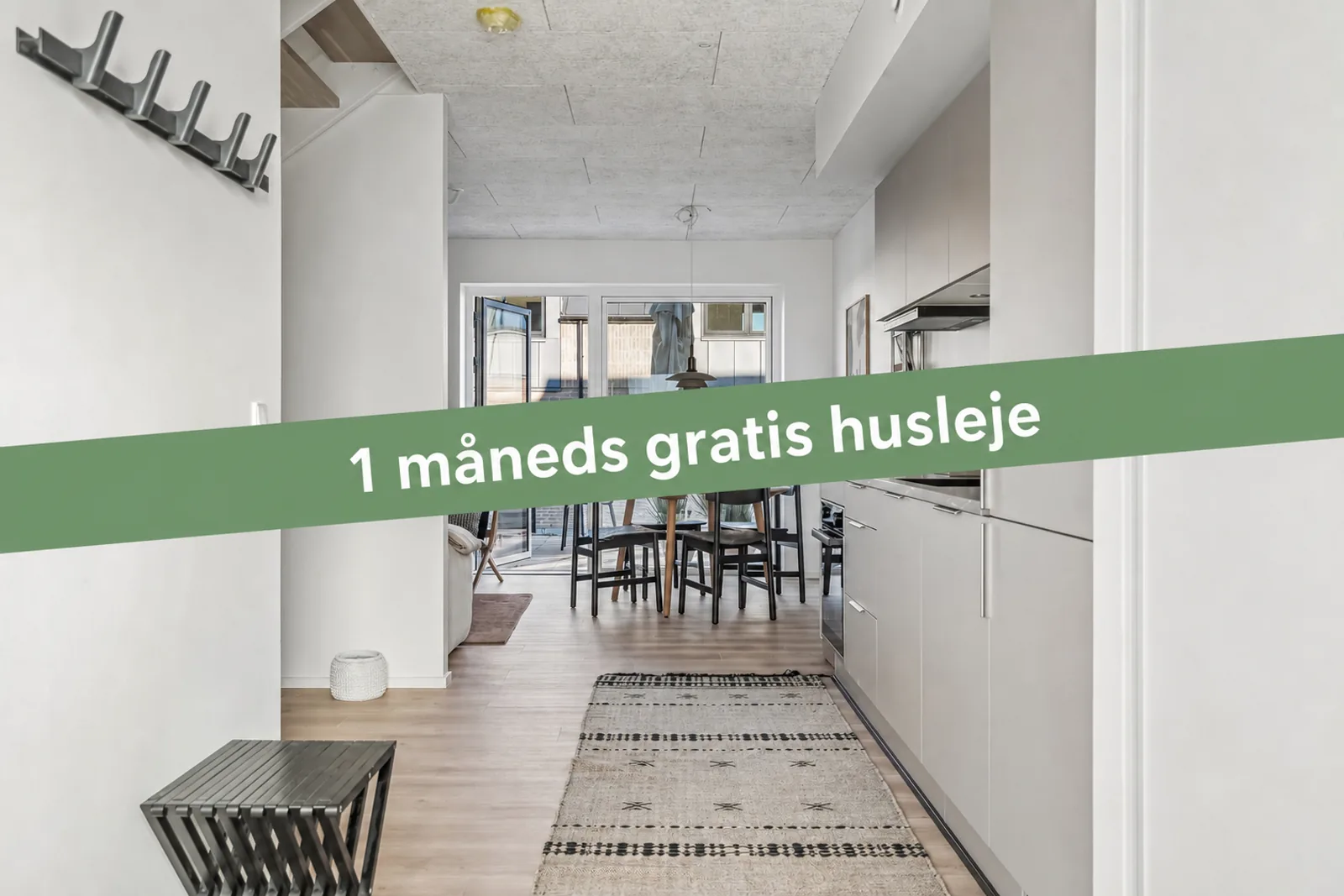 3-værelses rækkehus med altan i 9380 Vestbjerg billede 1
