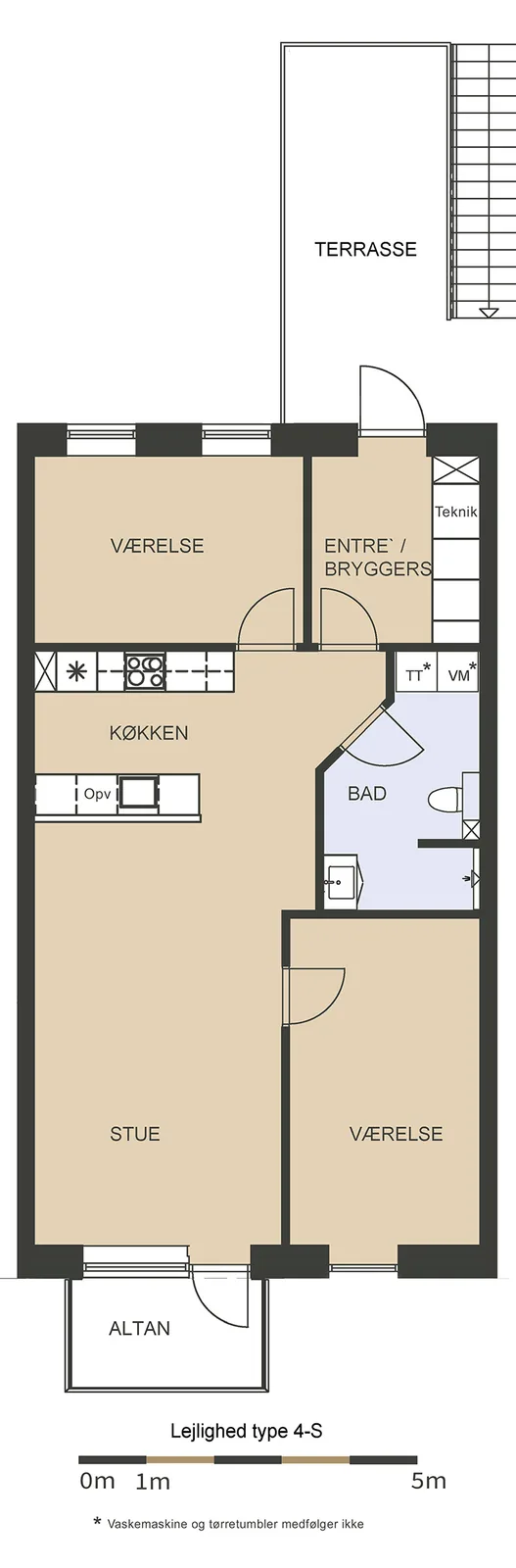 3-room apartment in 4700 Næstved image 3