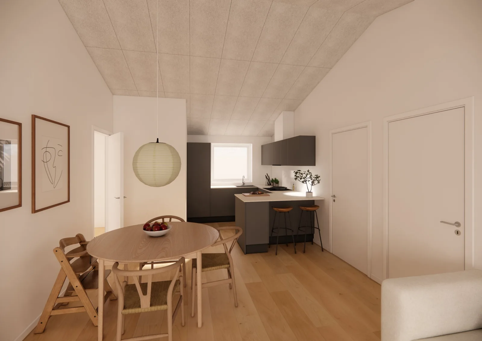 4-room townhouse with a terrace in 9280 Storvorde image 4