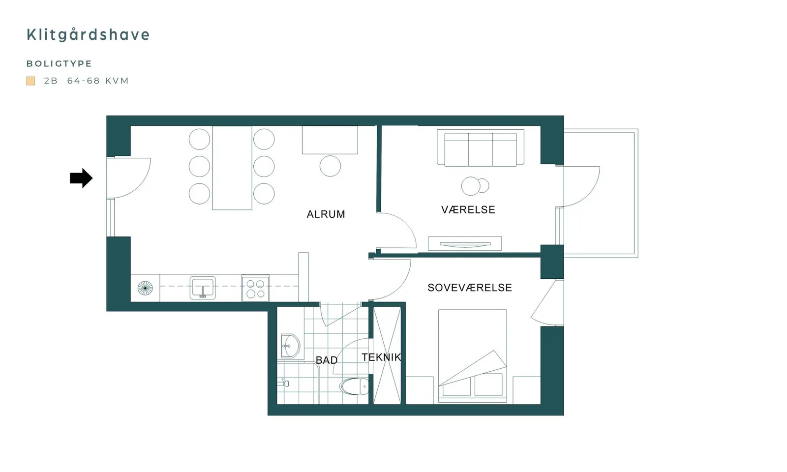 3-room apartment with an elevator in 8240 Risskov image 2