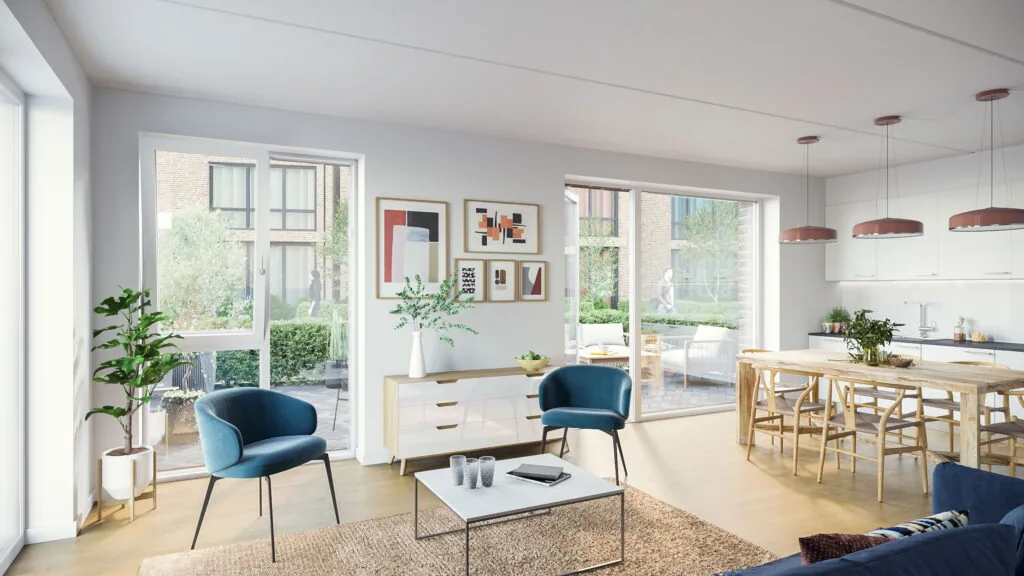 4-room apartment with an elevator in 2605 Brøndby image 1