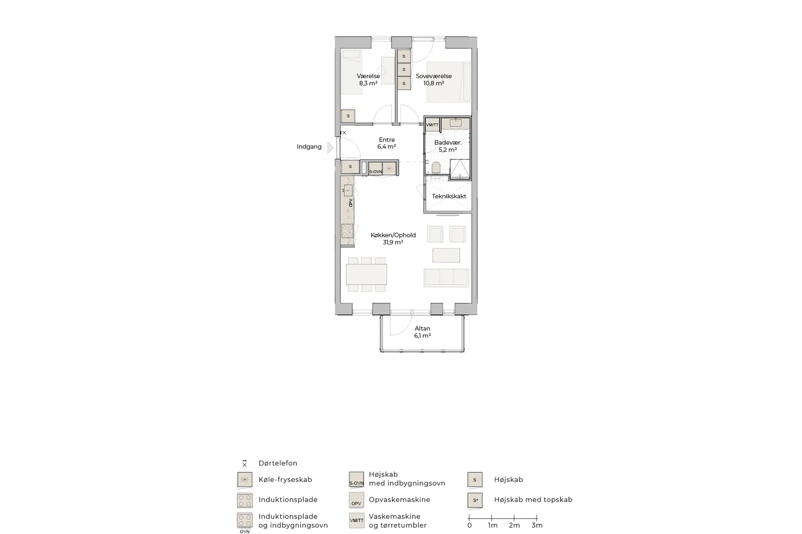 5-room apartment in 8240 Risskov image 3