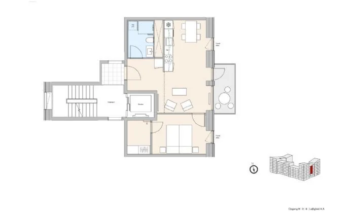 2-værelses lejlighed med elevator i 2300 København S billede 2