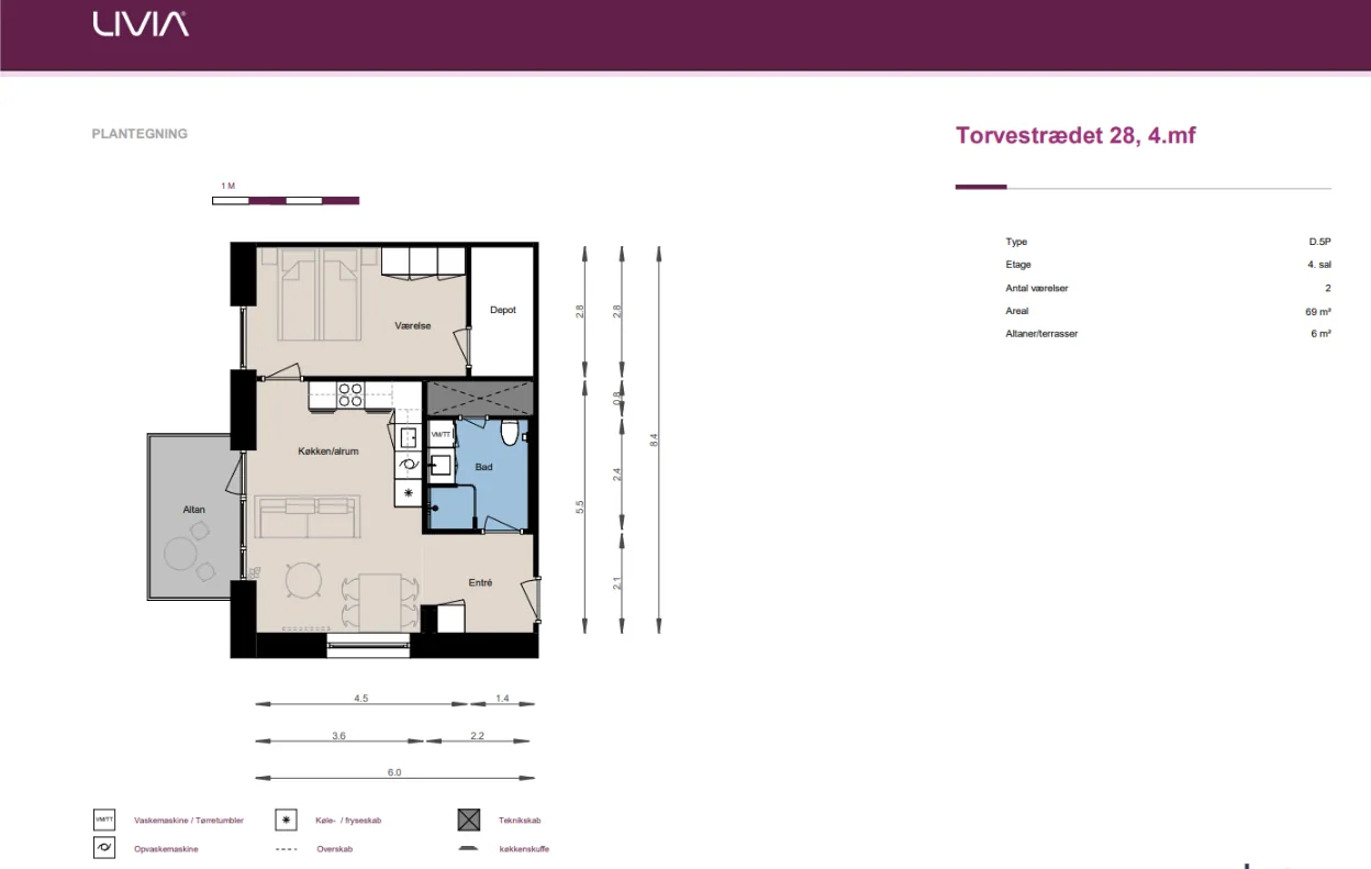 2-room apartment in 2740 Skovlunde image 3