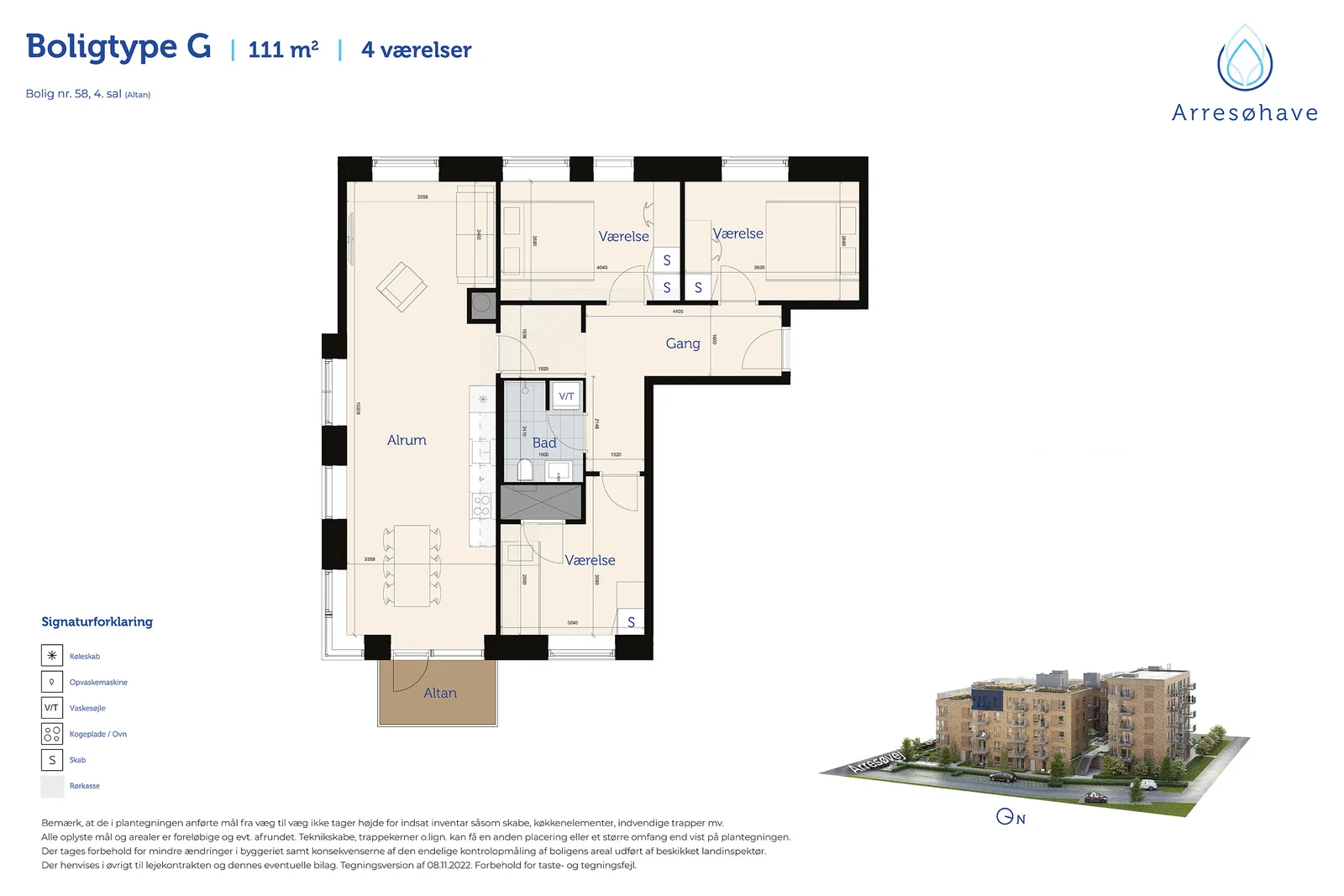 4-room apartment in 8240 Risskov image 3