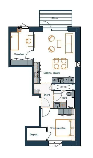 3-værelses lejlighed med elevator i 2605 Brondby billede 5
