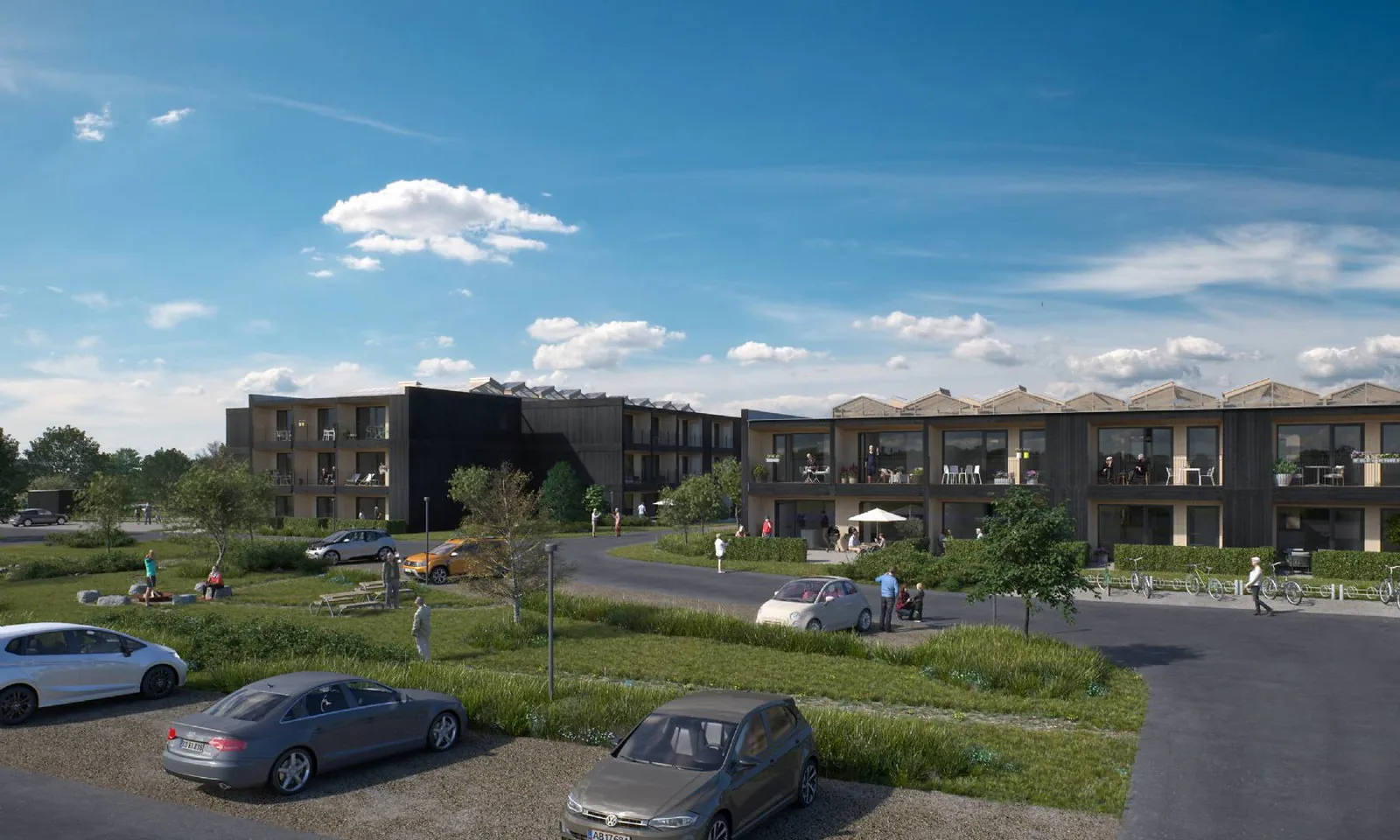 3-room apartment with a terrace in 4300 Holbæk image 6
