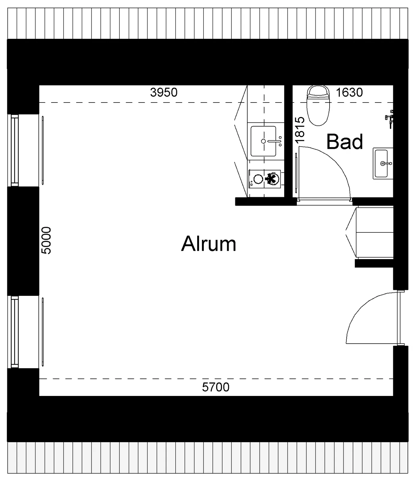 1-room apartment in 7442 Engesvang image 2