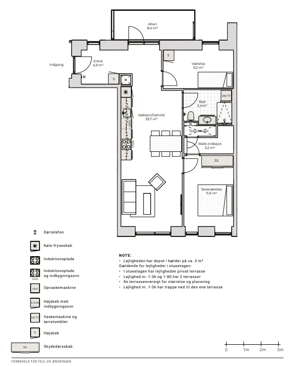 3-room apartment in 9400 Nørresundby image 3
