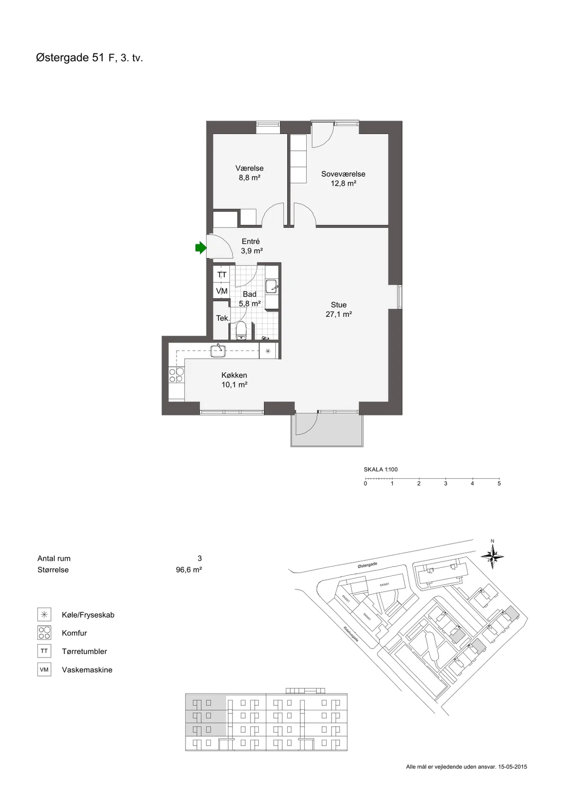 3-room apartment in 5000 Odense C image 5