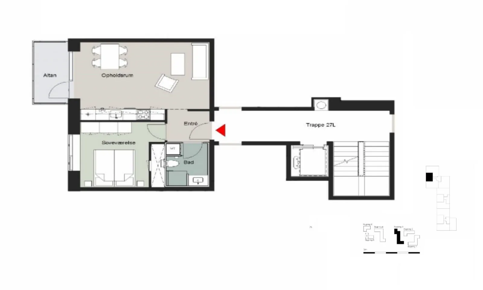 2-room apartment with an elevator in 2300 København S image 3