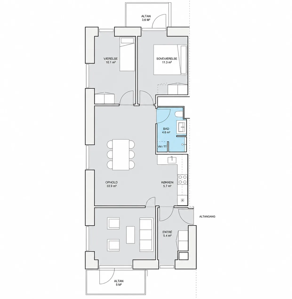 3-room apartment in 8230 Åbyhøj image 6