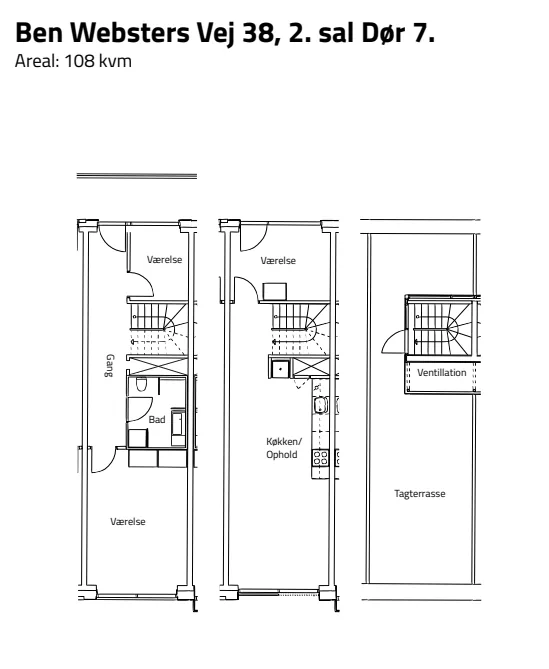 4-værelses lejlighed med elevator i 2450 København SV billede 6