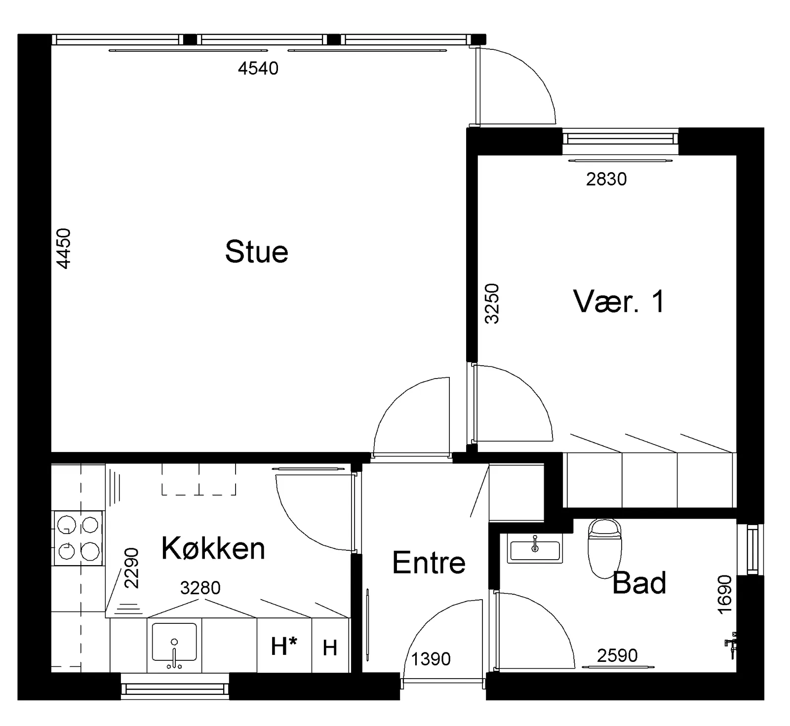 2-room townhouse in 7680 Thyborøn image 2
