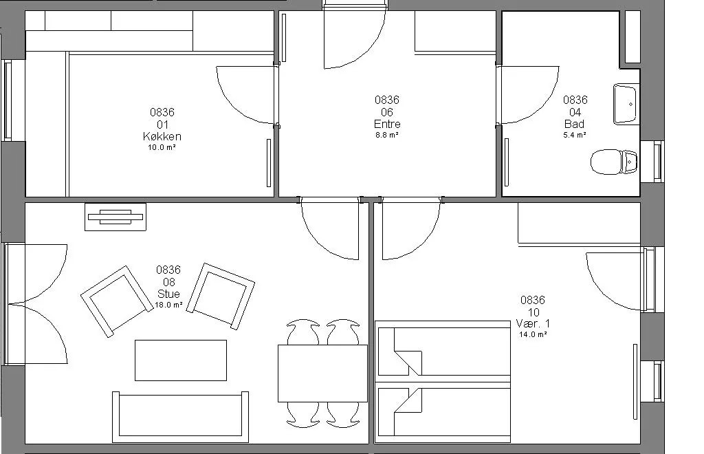 2-room apartment in 7400 Herning image 2