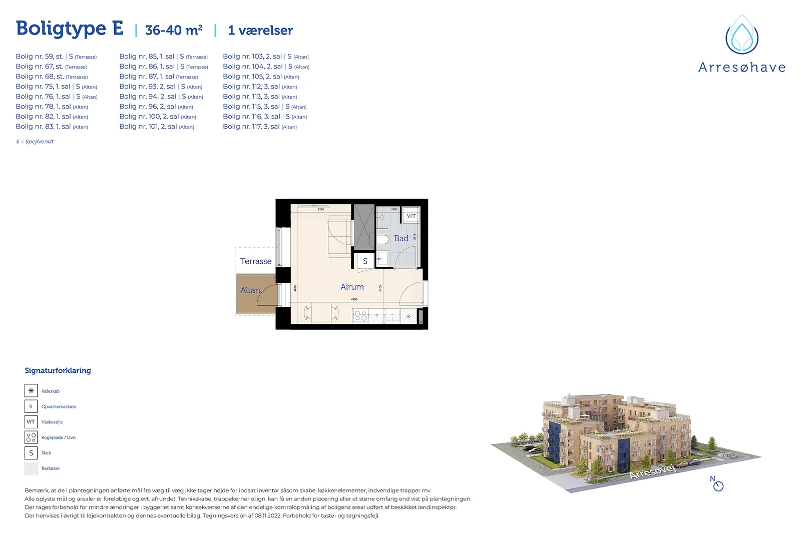 1-room apartment in 8240 Risskov image 3