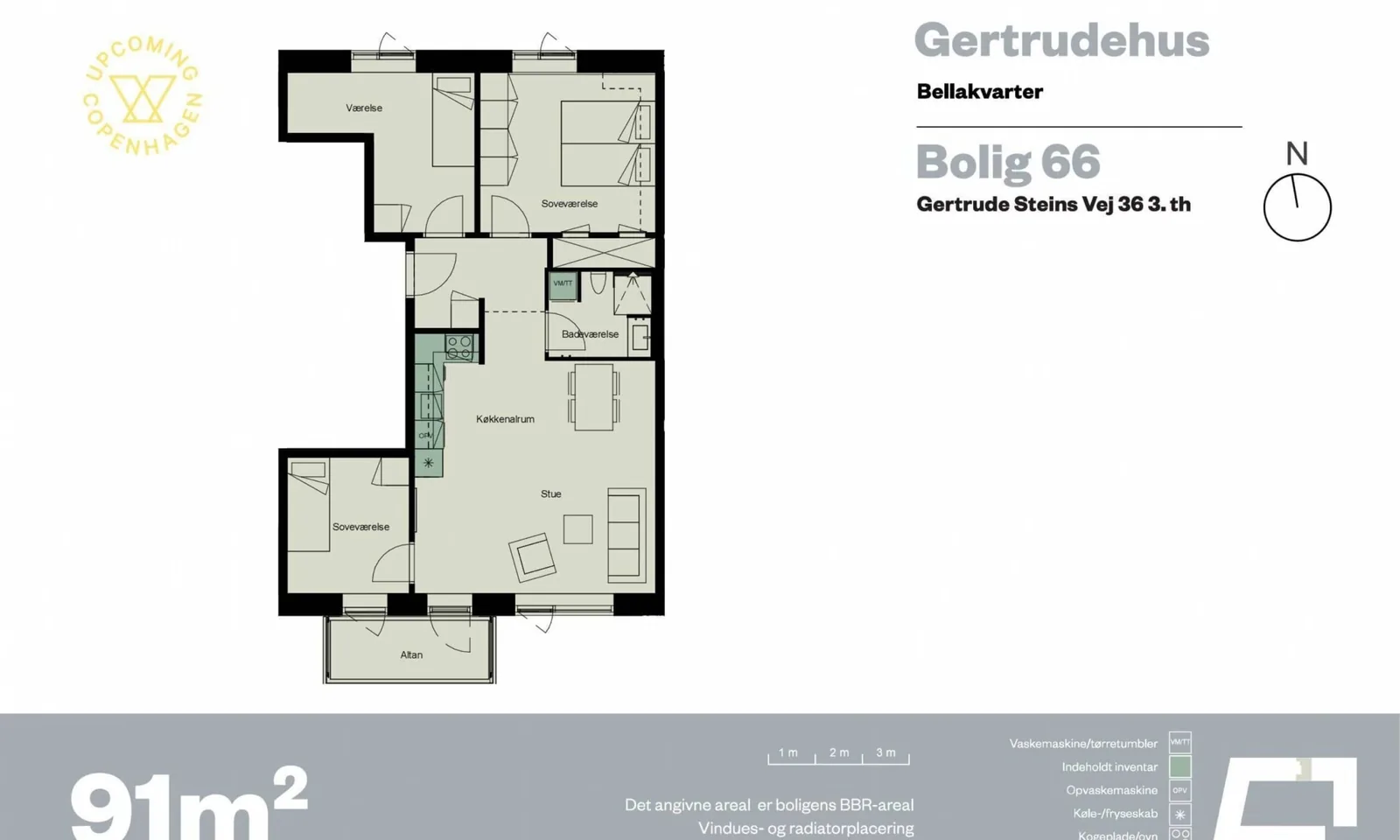 4-room apartment with an elevator in 2300 København S image 3