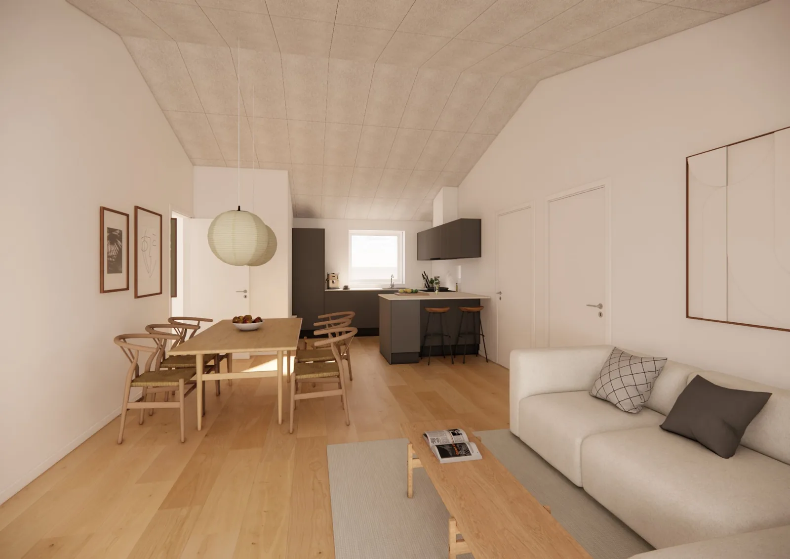 4-værelses rækkehus med terrasse i 9280 Storvorde billede 1