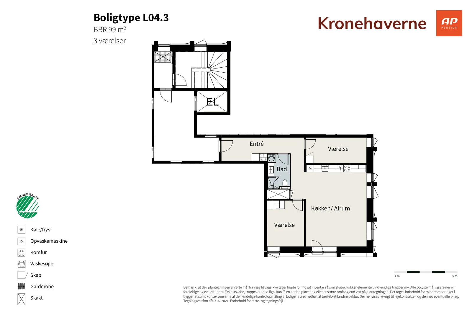 3-room apartment in 2300 København S image 2
