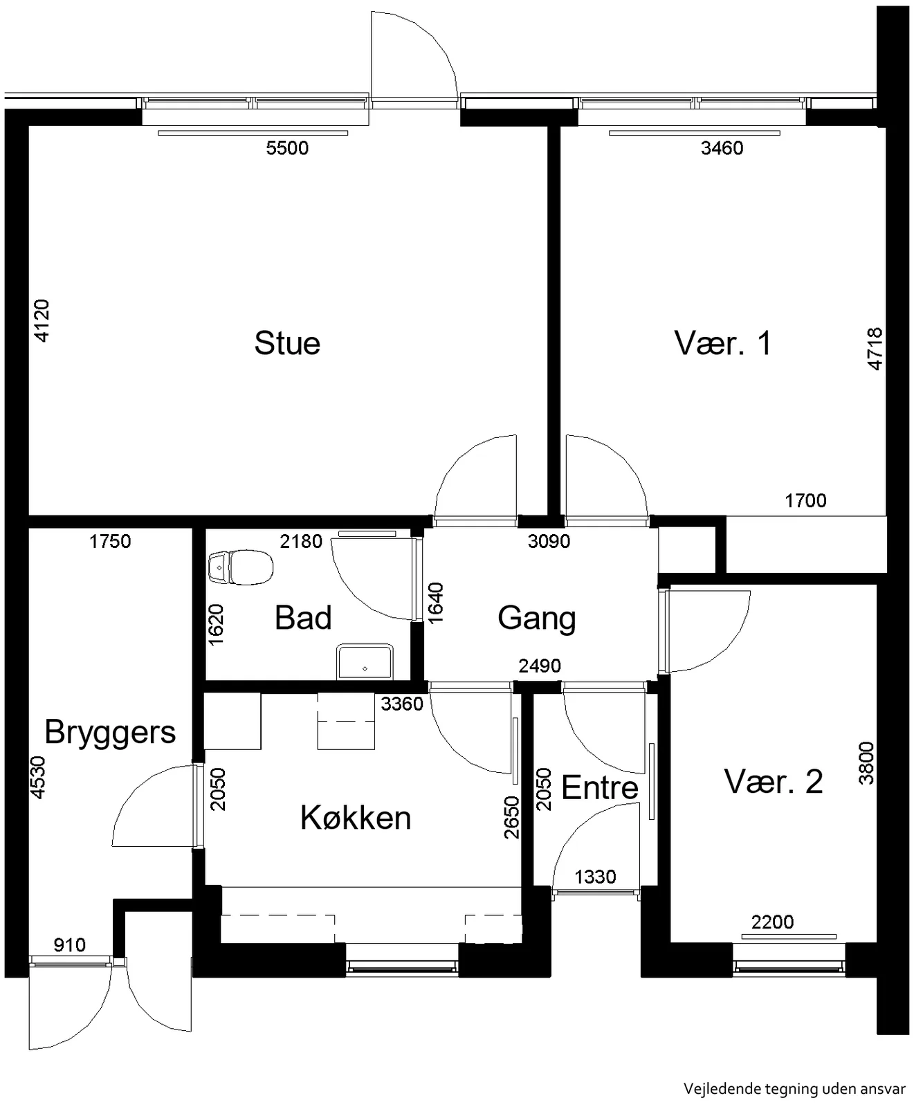 3-room townhouse in 7800 Skive image 1