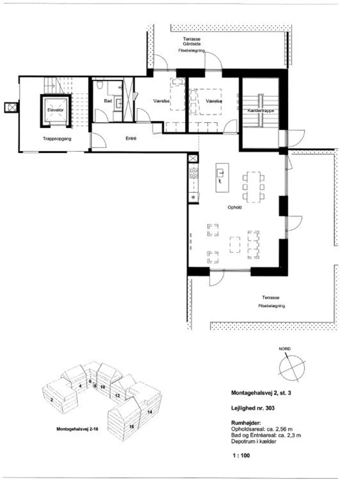 3-room apartment with a balcony in 2500 Valby image 5