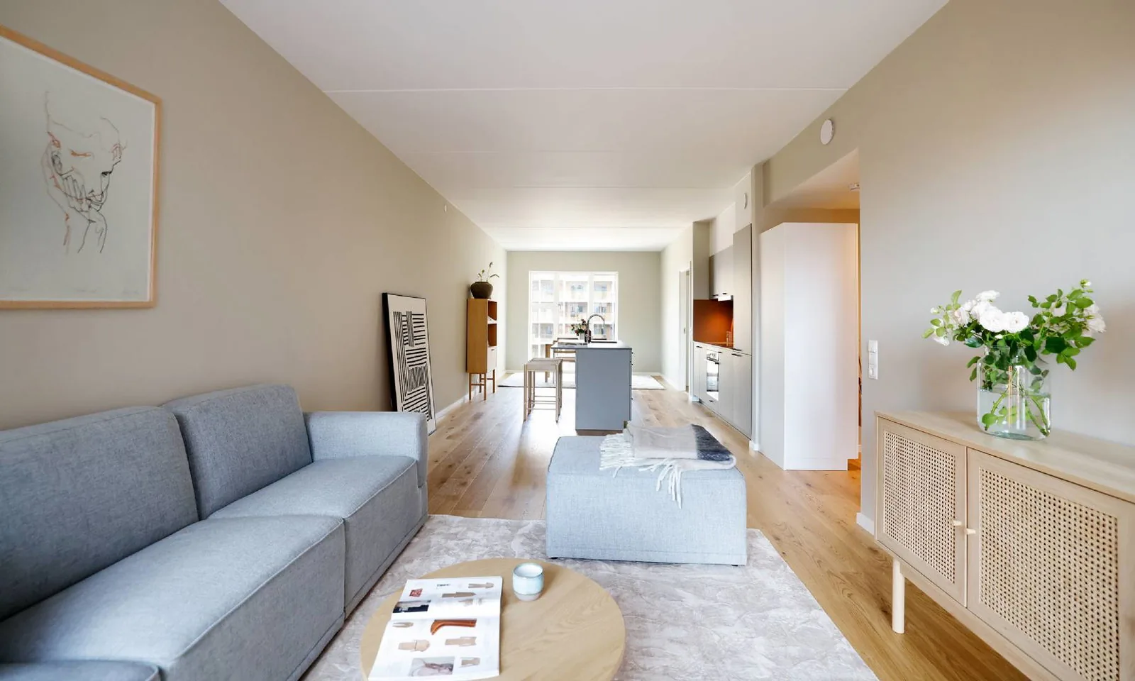 3-room apartment with a balcony in 2300 København S image 2