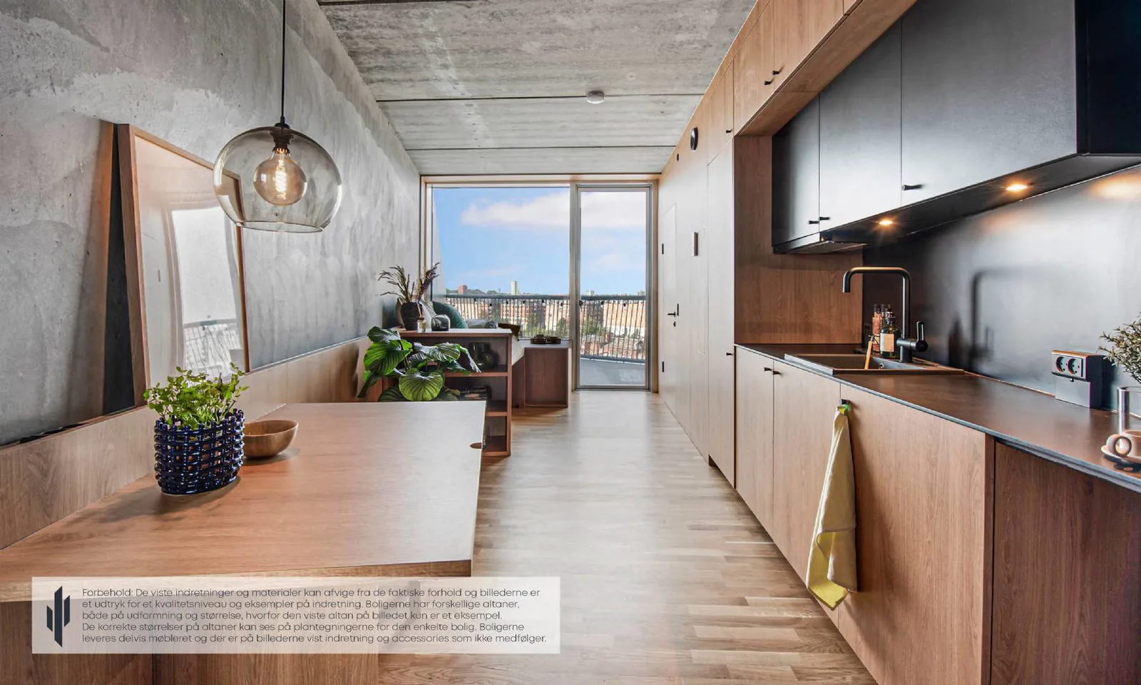 1-room apartment with a balcony in 1577 København V image 4