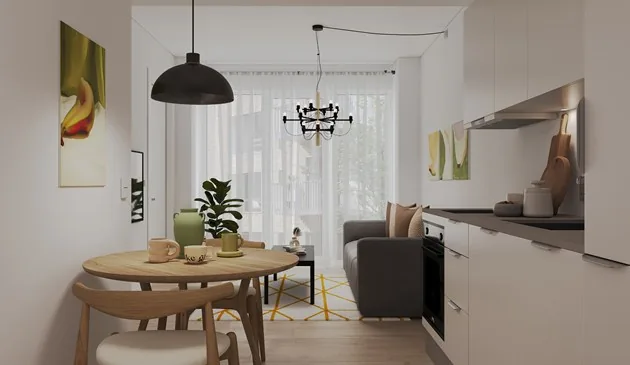 2-room apartment with parking in 8000 Århus image 2