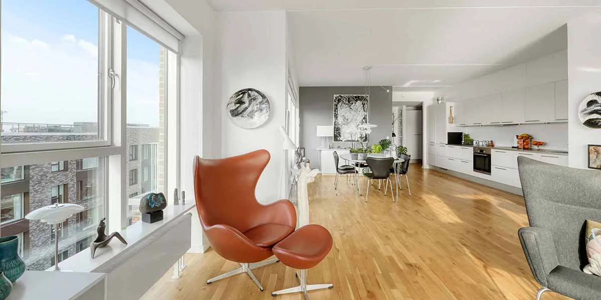 4-room apartment with a balcony in 2450 København SV image 5