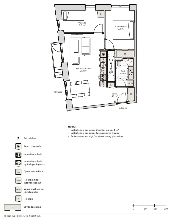 3-room apartment in 9400 Nørresundby image 3