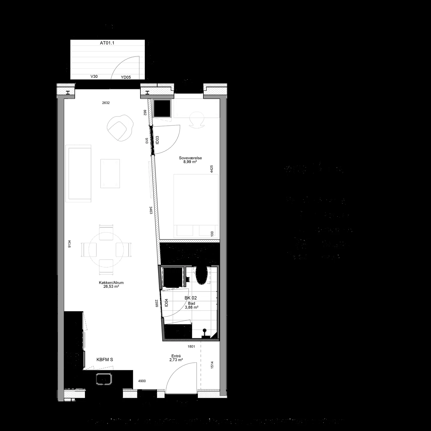 2-værelses lejlighed i 8220 Brabrand billede 4