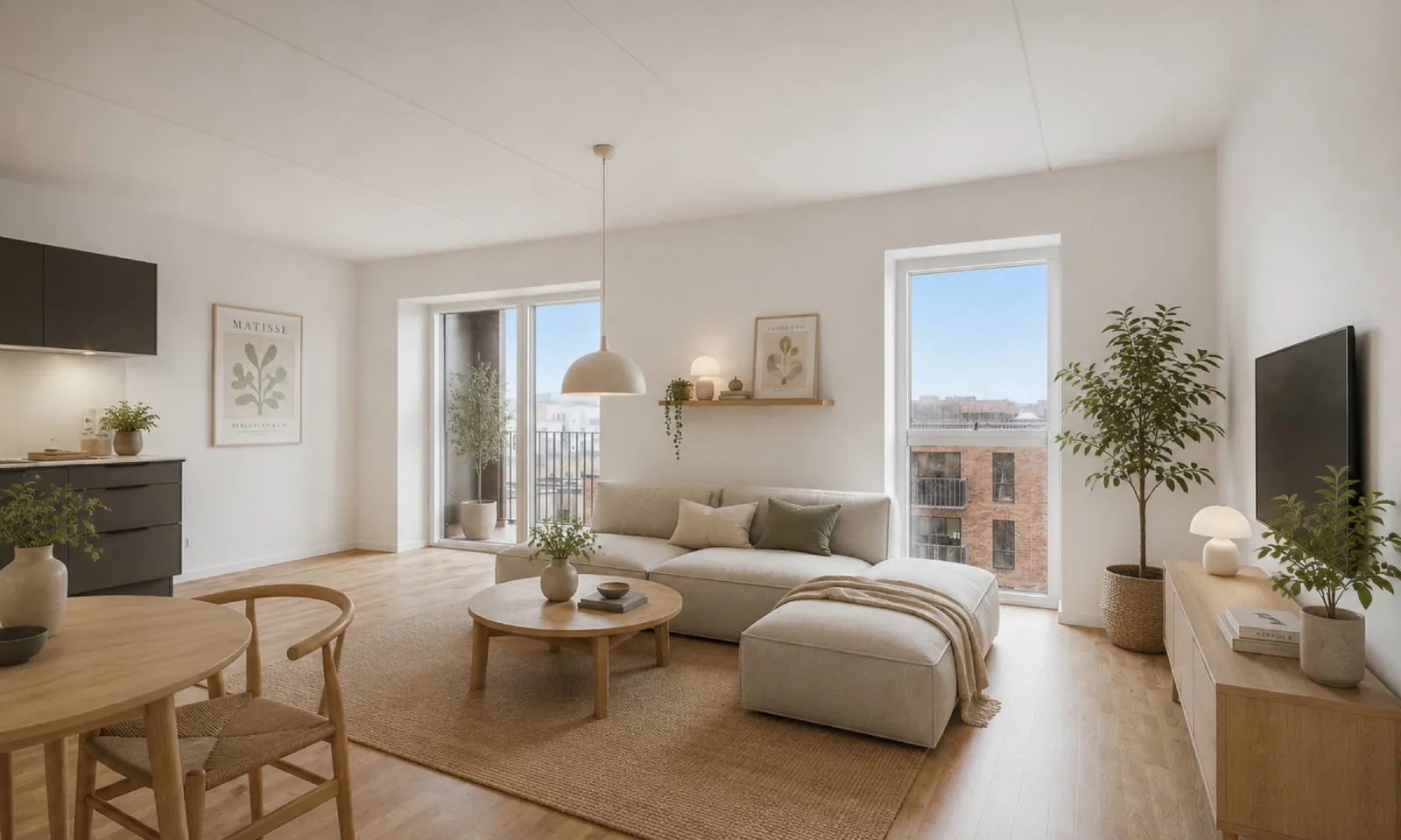 4-room apartment with a balcony in 2300 København S image 2