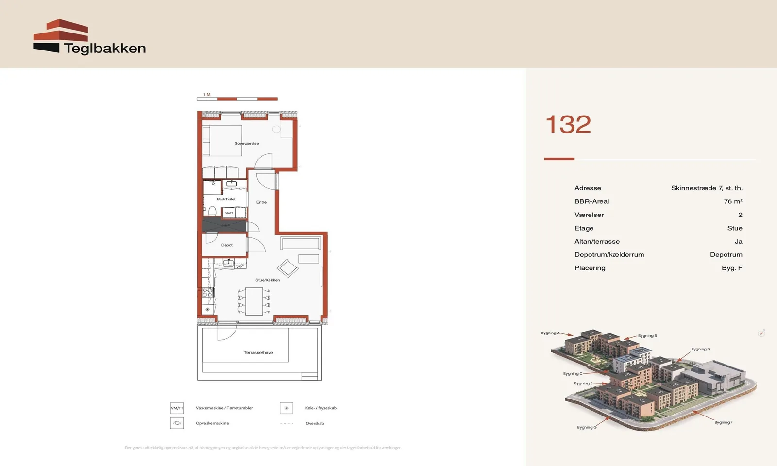 2-room apartment with an elevator in 2640 Hedehusene image 3