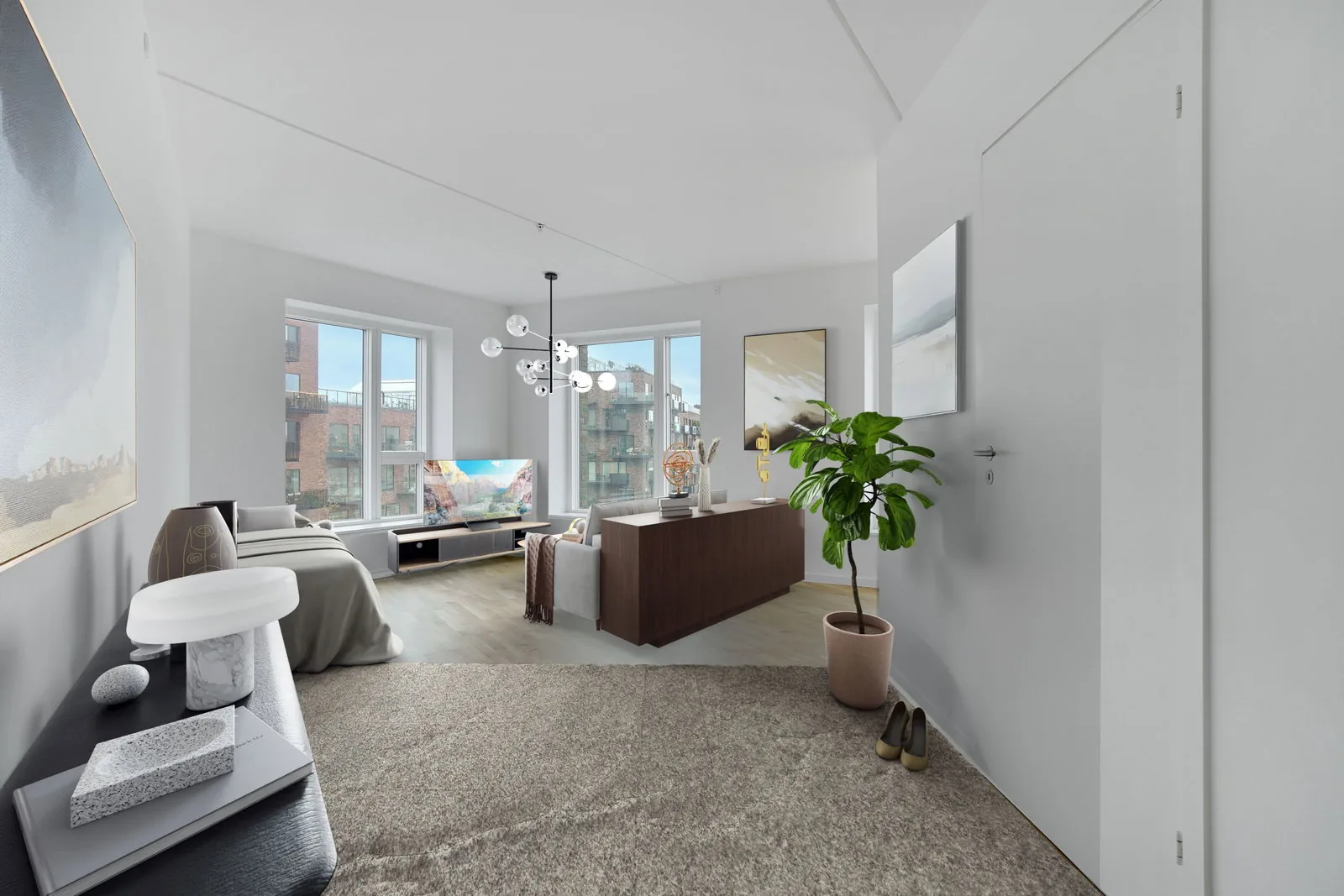 1-room apartment with an elevator in 2500 Valby image 1