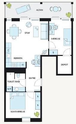 4-room apartment in 2300 København S image 3