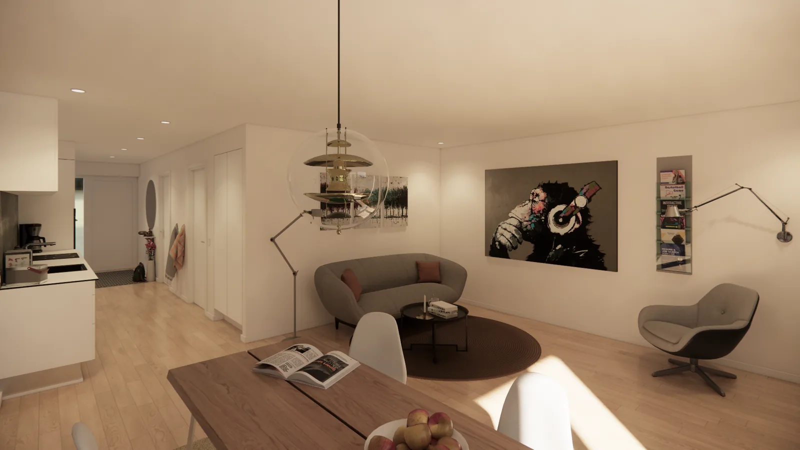 4-room apartment with a balcony in 4760 Vordingborg image 2