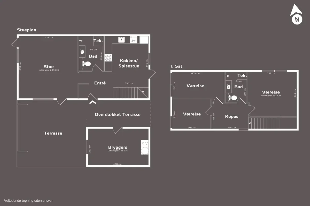 4-room townhouse with a terrace in 3490 Kvistgård image 6