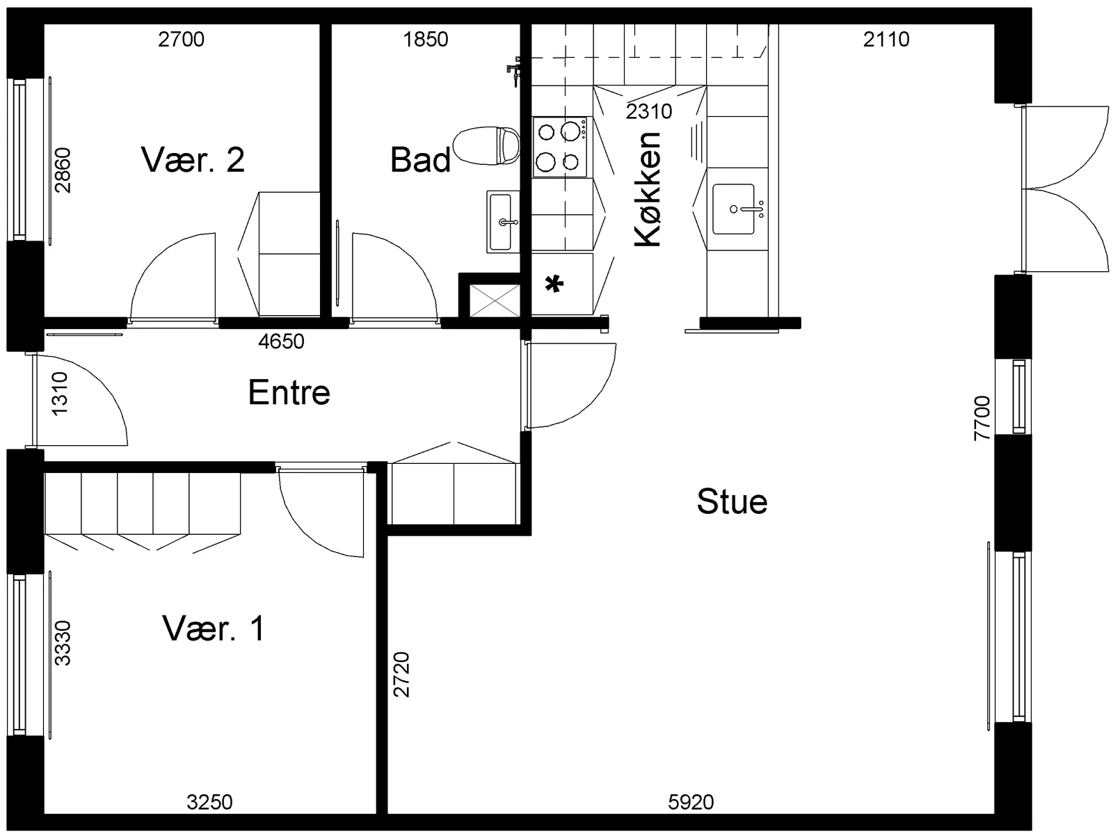 3-room apartment in 7790 Thyholm image 2