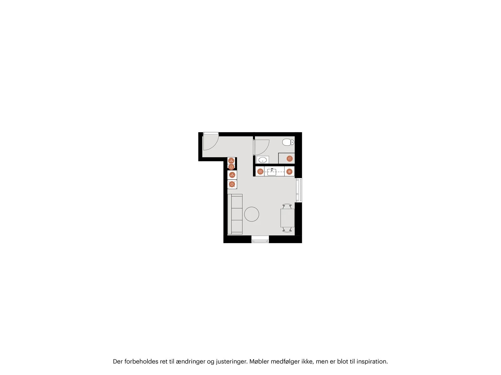 1-room apartment in 2100 København Ø image 3