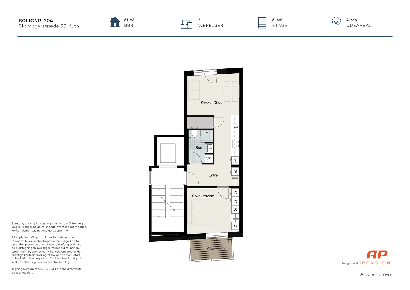 2-room apartment in 5000 Odense C image 3