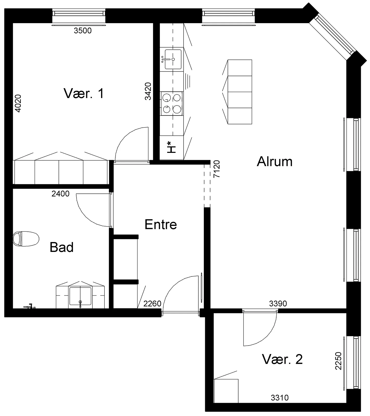 3-room apartment in 7790 Thyholm image 2
