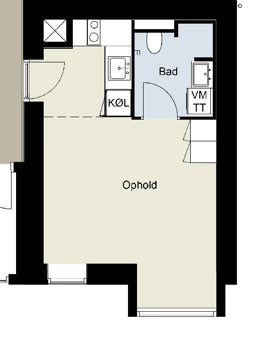 1-room apartment with an elevator in 5000 Odense C image 5